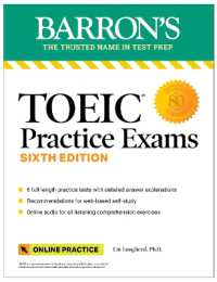 TOEIC Practice Exams: 6 Practice Tests + Online Audio, Sixth Edition (Barron's Test Prep) （Sixth）