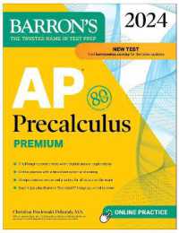 AP Precalculus Premium, 2024: 3 Practice Tests + Comprehensive Review + Online Practice (Barron's Ap Prep)