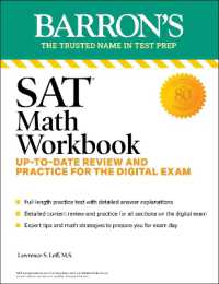 SAT Math Workbook: Up-to-Date Practice for the Digital Exam (Barron's Sat Prep) （Eighth）