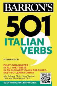501 Italian Verbs, Sixth Edition (Barron's 501 Verbs) （Sixth）