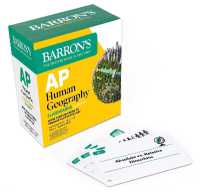 AP Human Geography Flashcards, Sixth Edition: Up-to-Date Review (Barron's Ap Prep) （Sixth）