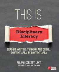 This Is Disciplinary Literacy : Reading, Writing, Thinking, and Doing . . . Content Area by Content Area (Corwin Literacy)