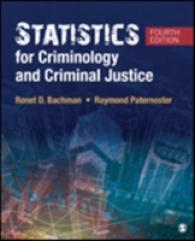 犯罪学・刑事司法のための統計学（第４版）<br>Statistics for Criminology and Criminal Justice （4TH）
