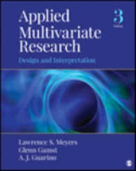 応用多変量調査：設計と解釈（第３版）<br>Applied Multivariate Research : Design and Interpretation （3RD）