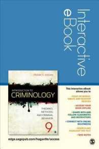 Introduction to Criminology : Theories， Methods， and Criminal Behavior， Interactive Ebook