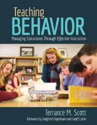 Teaching Behavior : Managing Classrooms through Effective Instruction