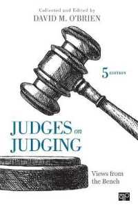 裁判官の裁判観（第５版）<br>Judges on Judging : Views from the Bench （5TH）