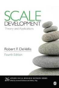 尺度開発：理論と応用（第４版）<br>Scale Development : Theory and Applications (Applied Social Research Methods) （4TH）