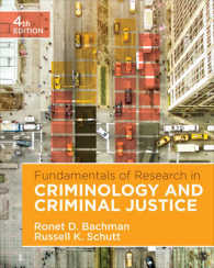 Fundamentals of Research in Criminology and Criminal Justice （4TH）