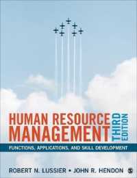 Human Resource Management : Functions, Applications, and Skill Development （3TH）