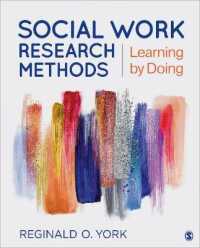 ソーシャルワーク調査法<br>Social Work Research Methods : Learning by Doing