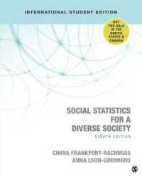 Social Statistics for a Diverse Society