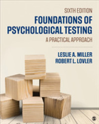 心理テストの基礎（第６版）<br>Foundations of Psychological Testing : A Practical Approach （6TH）