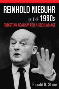 Reinhold Niebuhr in the 1960s : Christian Realism for a Secular Age