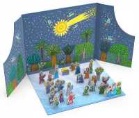 The Birth of Jesus Advent Calendar and Nativity Scene (Agostino Traini Pop-ups)