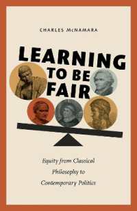 Learning to Be Fair : Equity from Classical Philosophy to Contemporary Politics