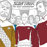 Star Trek the Next Generation Adult Coloring Book : Continuing Missions （CLR CSM）