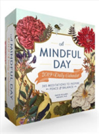 A Mindful Day 2019 Daily Calendar : 365 Meditations to Inspire Peace & Balance （BOX PAG）