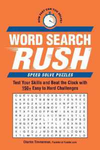 Word Search Rush : Test Your Skills and Beat the Clock with 150+ Easy to Hard Challenges (Speed Solve Puzzles)
