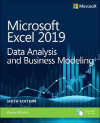 Microsoft Excel 2019 Data Analysis and Business Modeling (Business Skills) （6TH）