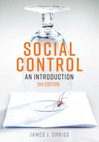 社会統制入門（第３版）<br>Social Control : An Introduction （3RD）