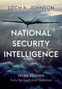 国家安全保障と諜報（第３版）<br>National Security Intelligence : Secret Operations in Defense of the Democracies （3RD）