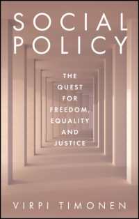 社会政策：自由・平等・正義の追求<br>Social Policy : The Quest for Freedom, Equality and Justice