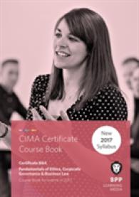 Cima Ba4 Fundamentals of Ethics， Corporate Governance and Business Law