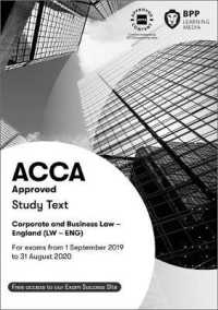 Acca Corporate and Business Law (English) : Study Text -- Paperback / softback