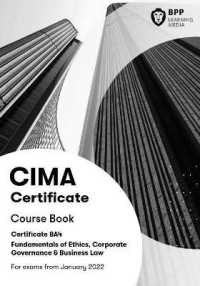 CIMA BA4 Fundamentals of Ethics， Corporate Governance and Business Law : Course Book