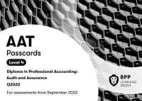 AAT Audit and Assurance : Passcards （Spiral）