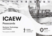 Icaew Business， Technology and Finance : Passcards -- Spiral bound