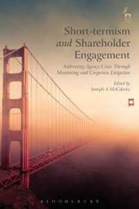 Short-termism and Shareholder Engagement : Addressing Agency Costs through Monitoring and Corporate Litigation