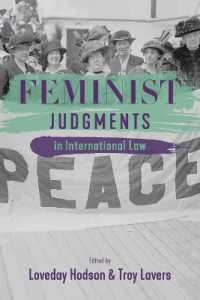 国際法判例のフェミニズムからの再解釈<br>Feminist Judgments in International Law