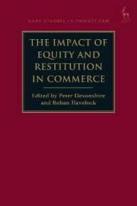 The Impact of Equity and Restitution in Commerce (Hart Studies in Private Law)