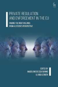Private Regulation and Enforcement in the EU : Finding the Right Balance from a Citizen's Perspective