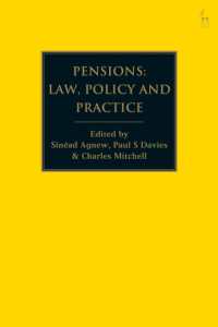 英国の年金法、政策と実務<br>Pensions : Law, Policy and Practice