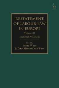 Restatement of Labour Law in Europe : Vol III Dismissal Protection
