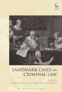 刑法：英国主要判例集<br>Landmark Cases in Criminal Law (Landmark Cases)