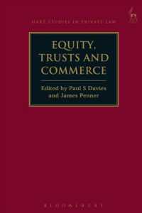 Equity, Trusts and Commerce (Hart Studies in Private Law)