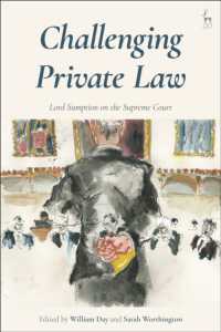 Challenging Private Law : Lord Sumption on the Supreme Court