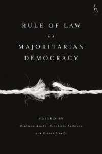 法の支配と多数決型民主主義との対立<br>Rule of Law vs Majoritarian Democracy