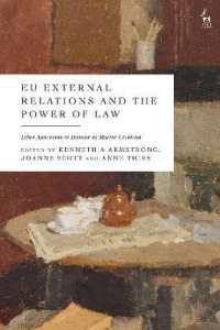 EU External Relations and the Power of Law : Liber Amicorum in Honour of Marise Cremona