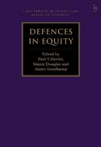 Defences in Equity (Hart Studies in Private Law: Essays on Defences)