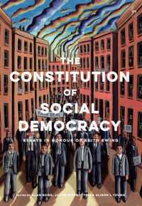 The Constitution of Social Democracy : Essays in Honour of Keith Ewing