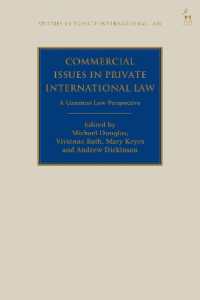 Commercial Issues in Private International Law : A Common Law Perspective (Studies in Private International Law)