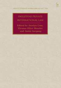 Philippine Private International Law (Studies in Private International Law - Asia)