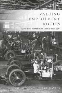 Valuing Employment Rights : A Study of Remedies in Employment Law