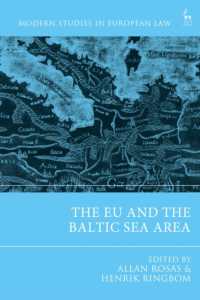 The EU and the Baltic Sea Area (Modern Studies in European Law)
