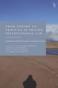 From Theory to Practice in Private International Law : Gedächtnisschrift for Professor Jonathan Fitchen